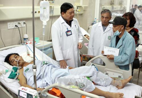 Một nạn nhân vụ sập giàn giáo Formosa đã bình phục ảnh 1